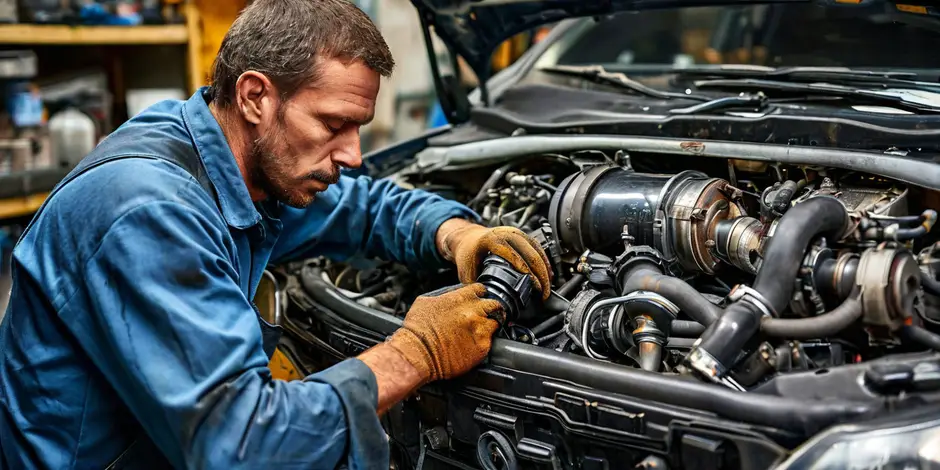 Замена фильтра топливного Ситроен Джампер